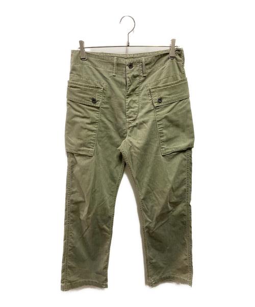 RRL（ダブルアールエル）RRL (ダブルアールエル) 24SS  Herringbone Field カーゴパンツ グリーン サイズ:30の古着・服飾アイテム
