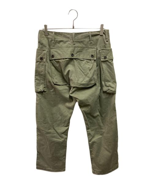 RRL（ダブルアールエル）RRL (ダブルアールエル) 24SS  Herringbone Field カーゴパンツ グリーン サイズ:30の古着・服飾アイテム