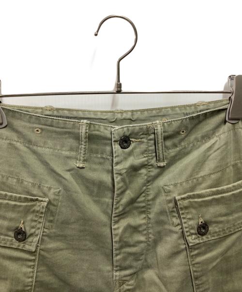RRL（ダブルアールエル）RRL (ダブルアールエル) 24SS  Herringbone Field カーゴパンツ グリーン サイズ:30の古着・服飾アイテム