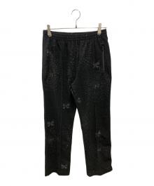 Needles（ニードルズ）の古着「Track Pant Pile Jacquard Spider」｜ブラック