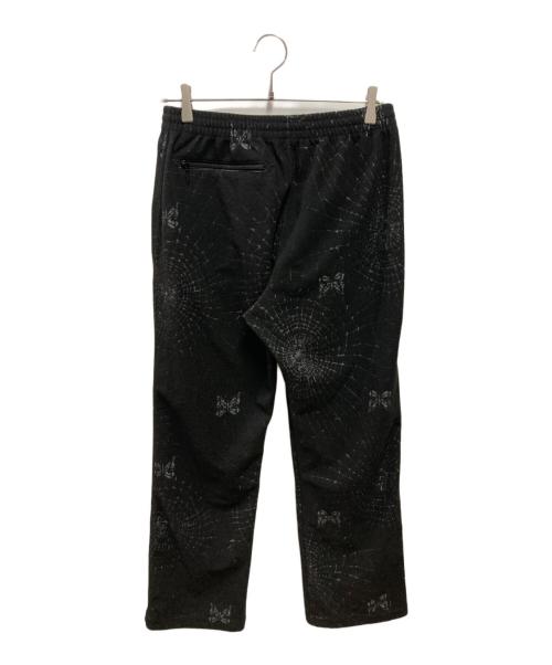 Needles（ニードルズ）Needles (ニードルズ) Track Pant Pile Jacquard Spider ブラック サイズ:Sの古着・服飾アイテム