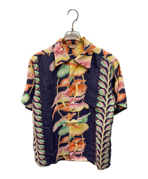 KAMEHAMEHA（カメハメハ）KAMEHAMEHA (カメハメハ) アロハシャツ ネイビー サイズ:Mの古着・服飾アイテム