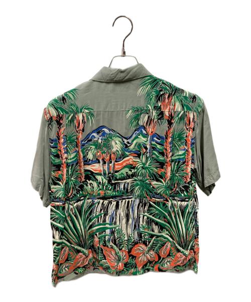 Sun Surf（サンサーフ）Sun Surf (サンサーフ) アロハシャツ グリーン サイズ:Sの古着・服飾アイテム