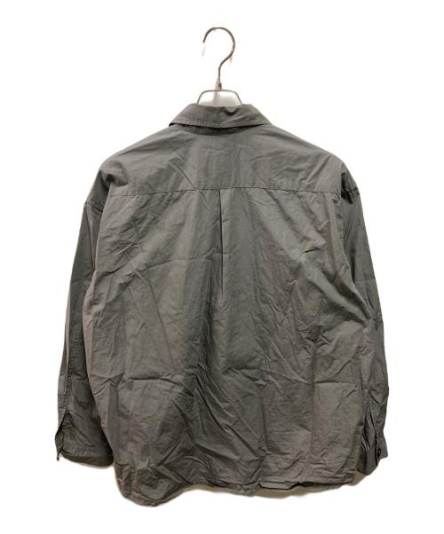 Traditional Weatherwear（トラディショナルウェザーウェア）Traditional Weatherwear (トラディショナルウェザーウェア) SHIRT 004 グレー サイズ:Mの古着・服飾アイテム