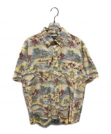 CHAPS（チャップス）の古着「アロハシャツ」｜ベージュ