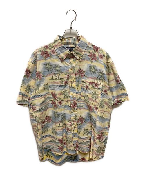 CHAPS（チャップス）CHAPS (チャップス) アロハシャツ ベージュ サイズ:Lの古着・服飾アイテム