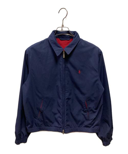 Ralph Lauren POLO GOLF（ラルフローレンポロゴルフ）Ralph Lauren POLO GOLF (ラルフローレンポロゴルフ) リバーシブルジャケット ネイビー×レッド サイズ:11の古着・服飾アイテム