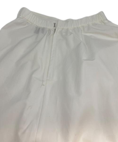 UNITED ARROWS（ユナイテッドアローズ）UNITED ARROWS (ユナイテッドアローズ) カーゴギャザースカート ホワイト サイズ:Sの古着・服飾アイテム