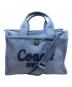 COACH（コーチ）の古着「カーゴ トート 26」｜インディゴ