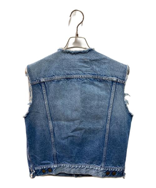 INSCRIRE（アンスクリア）INSCRIRE (アンスクリア) デニムベスト インディゴ サイズ:38の古着・服飾アイテム