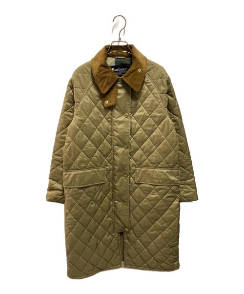 Barbour（バブアー）Barbour (バブアー) Tiffany キルティング コート ベージュ サイズ:Mの古着・服飾アイテム