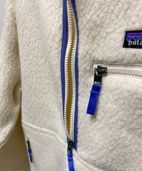 Patagonia（パタゴニア）Patagonia (パタゴニア) レトロ・パイル・フリース・マースピアル ホワイト サイズ:ＸＳの古着・服飾アイテム