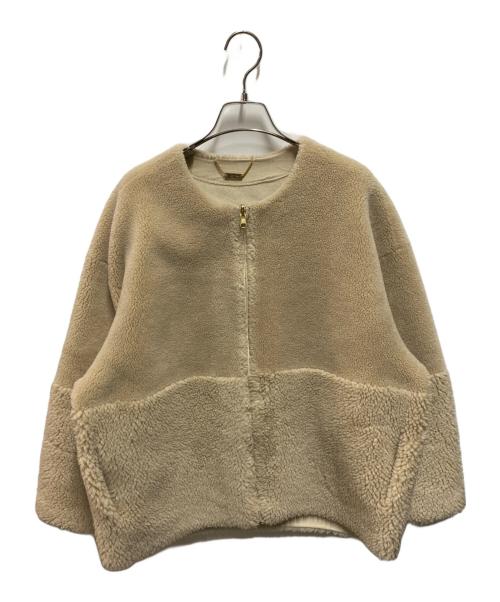 MICA&DEAL（マイカアンドディール）MICA&DEAL (マイカアンドディール) リバーシブルフェイクムートン アイボリー サイズ:ＦＲＥＥの古着・服飾アイテム