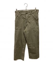 NIGEL CABOURN（ナイジェルケーボン）の古着「アーミーパンツ」｜オリーブ