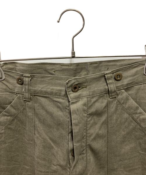NIGEL CABOURN（ナイジェルケーボン）NIGEL CABOURN (ナイジェルケーボン) アーミーパンツ オリーブ サイズ:30の古着・服飾アイテム