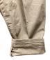 中古・古着 BEAMS PLUS (ビームスプラス) 2 Pleats Trousers Twill ベージュ サイズ:Ｍ：7000円
