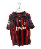 adidasアディダス）の古着「A.C.MILAN ゲームシャツ」｜レッド