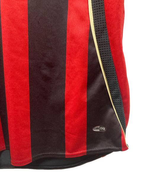 adidas（アディダス）adidas (アディダス) A.C.MILAN ゲームシャツ レッド サイズ:４XLの古着・服飾アイテム