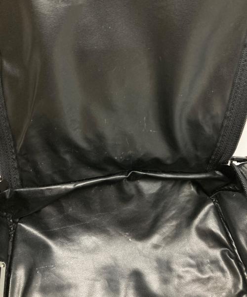 TUMI（トゥミ）TUMI (トゥミ) レザークラッチバッグ ブラックの古着・服飾アイテム