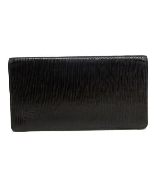 LOUIS VUITTON（ルイ ヴィトン）LOUIS VUITTON (ルイ ヴィトン) 札入れ ブラックの古着・服飾アイテム