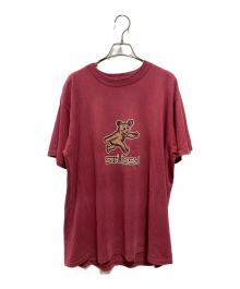 stussy（ステューシー）の古着「80’s Bear Design Tee」｜レッド