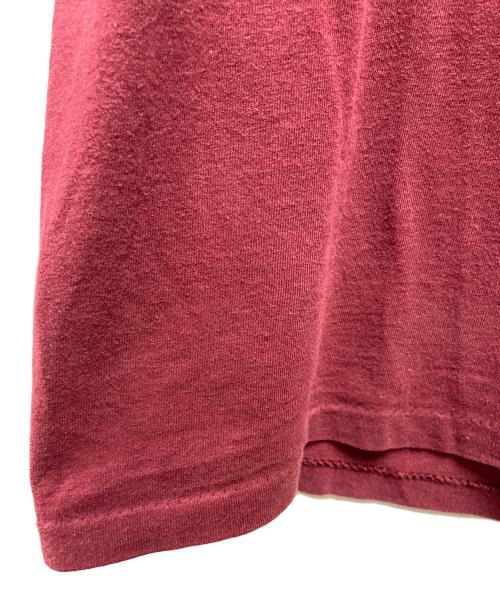 stussy（ステューシー）stussy (ステューシー) 80’s Bear Design Tee レッド サイズ:Ｌの古着・服飾アイテム