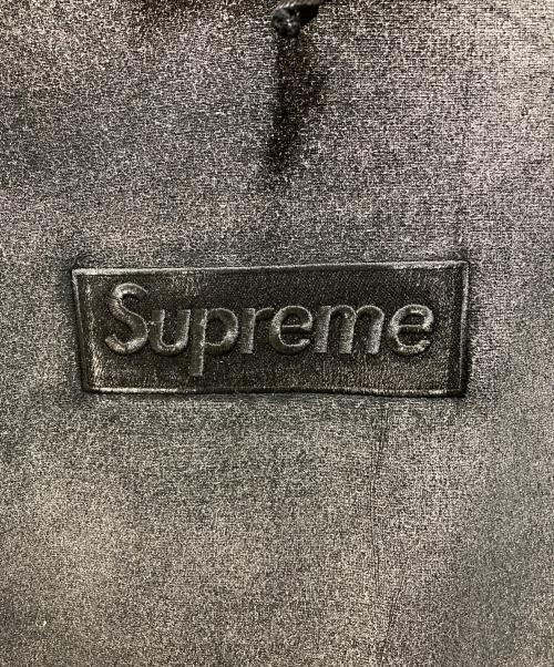 SUPREME（シュプリーム）SUPREME (シュプリーム) MM6 Maison Margiela (エムエムシックスメゾンマルジェラ) Foil Box Logo Hooded Sweatshirt ブラック サイズ:XLの古着・服飾アイテム