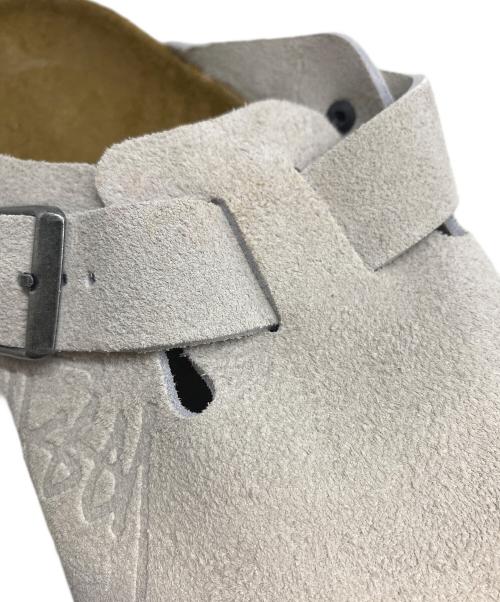 BIRKENSTOCK（ビルケンシュトック）BIRKENSTOCK (ビルケンシュトック) stussy (ステューシー) Boston グレー サイズ:27㎝の古着・服飾アイテム