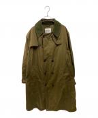 Barbour×BEAMS Fバブアー×ビームスエフ）の古着「WHITLEY トレンチコート」｜グリーン