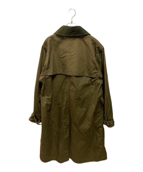 Barbour（バブアー）Barbour (バブアー) BEAMS F (ビームスエフ) WHITLEY トレンチコート グリーン サイズ:42の古着・服飾アイテム