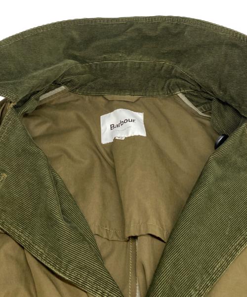 Barbour（バブアー）Barbour (バブアー) BEAMS F (ビームスエフ) WHITLEY トレンチコート グリーン サイズ:42の古着・服飾アイテム