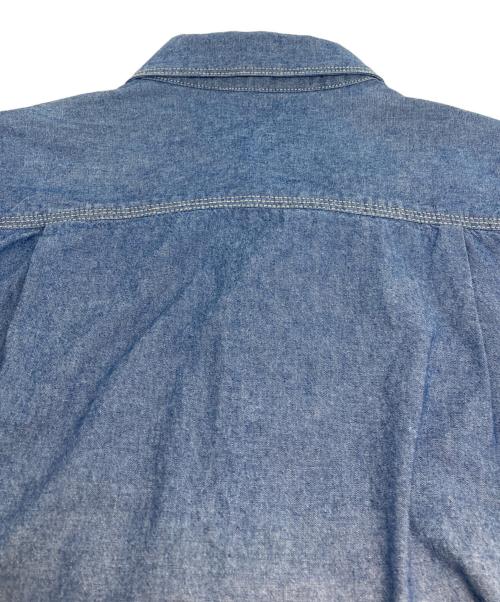 FIVE BROTHER（ファイブブラザー）FIVE BROTHER (ファイブブラザー) シャンブレーシャツ インディゴ サイズ:Sの古着・服飾アイテム