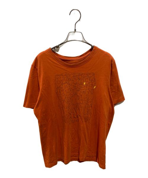 ARC'TERYX（アークテリクス）ARC'TERYX (アークテリクス) BLOCK SS T-SHIRT オレンジ サイズ:Mの古着・服飾アイテム