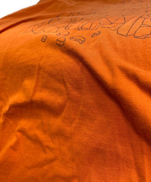 ARC'TERYX（アークテリクス）ARC'TERYX (アークテリクス) BLOCK SS T-SHIRT オレンジ サイズ:Mの古着・服飾アイテム