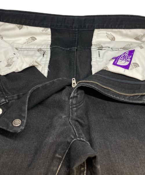 THE NORTHFACE PURPLELABEL（ザ・ノースフェイス パープルレーベル）THE NORTHFACE PURPLELABEL (ザ・ノースフェイス パープルレーベル) デニムパンツ ブラック サイズ:30の古着・服飾アイテム