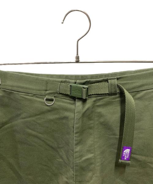 THE NORTHFACE PURPLELABEL（ザ・ノースフェイス パープルレーベル）THE NORTHFACE PURPLELABEL (ザ・ノースフェイス パープルレーベル) ハーフパンツ グリーン サイズ:30の古着・服飾アイテム