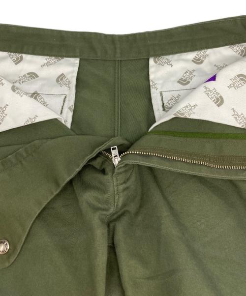 THE NORTHFACE PURPLELABEL（ザ・ノースフェイス パープルレーベル）THE NORTHFACE PURPLELABEL (ザ・ノースフェイス パープルレーベル) ハーフパンツ グリーン サイズ:30の古着・服飾アイテム