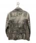 DIESEL (ディーゼル) トロンプルイユ テーラードジャケット ブラック サイズ:48：23000円
