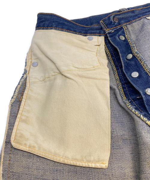LEVI'S（リーバイス）LEVI'S (リーバイス) 60～70's 501 BIG E デニムパンツ ボタン裏6 足長R 並行ステッチ 不均等V インディゴ サイズ:W30×L32の古着・服飾アイテム