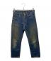 LEVI'S（リーバイス）の古着「60～70's 501 BIG E デニムパンツ ボタン裏6 足長R 並行ステッチ 不均等V」｜インディゴ