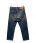 LEVI'S (リーバイス) 60～70's 501 BIG E デニムパンツ ボタン裏6 足長R 並行ステッチ 不均等V インディゴ サイズ:W30×L32：140000円