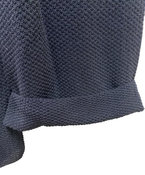 Ameri（アメリ）Ameri (アメリ) MEDI RUFFLE KNIT ROMPERS ブラック サイズ:M 未使用品の古着・服飾アイテム