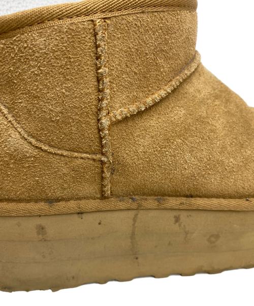 UGG（アグ）UGG (アグ) Classic Ultra Mini Platform ブラウン サイズ:24cmの古着・服飾アイテム
