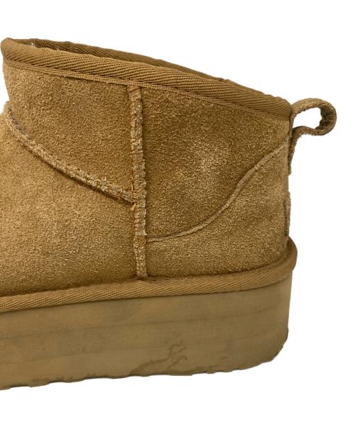 UGG（アグ）UGG (アグ) Classic Ultra Mini Platform ブラウン サイズ:24cmの古着・服飾アイテム