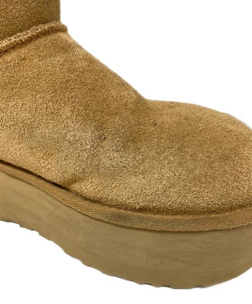 UGG（アグ）UGG (アグ) Classic Ultra Mini Platform ブラウン サイズ:24cmの古着・服飾アイテム