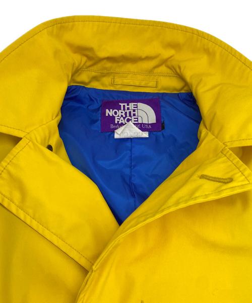 THE NORTHFACE PURPLELABEL（ザ・ノースフェイス パープルレーベル）THE NORTHFACE PURPLELABEL (ザ・ノースフェイス パープルレーベル) 65/35クロスプリマロフトステンカラーコート イエロー サイズ:Ｓの古着・服飾アイテム