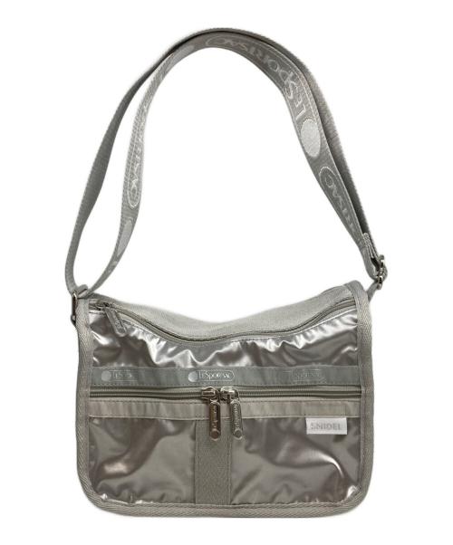 LeSportsac（レスポートサック）LeSportsac (レスポートサック) Snidel (スナイデル) SM EVERYDAY BAG MH シルバーの古着・服飾アイテム