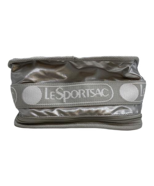 LeSportsac（レスポートサック）LeSportsac (レスポートサック) Snidel (スナイデル) SM EVERYDAY BAG MH シルバーの古着・服飾アイテム