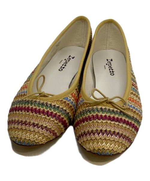 repetto（レペット）repetto (レペット) Cendrillon Haute バレエフラット ベージュ サイズ:38の古着・服飾アイテム