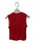 Vivienne Westwood (ヴィヴィアンウエストウッド) Slash ニットベスト レッド サイズ:Ｓ：15000円
